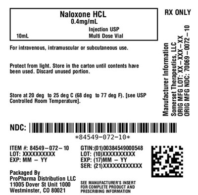 Label (84549 072 10)
